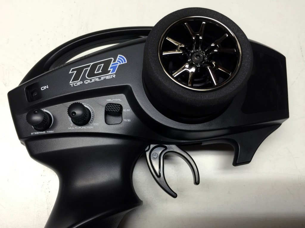 Traxxas TQi radio close-up