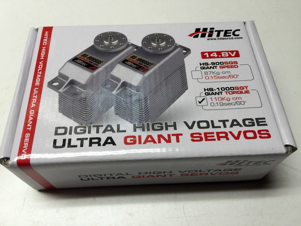 Hitec HS-1000SGT High Voltage Giant Torque Servo