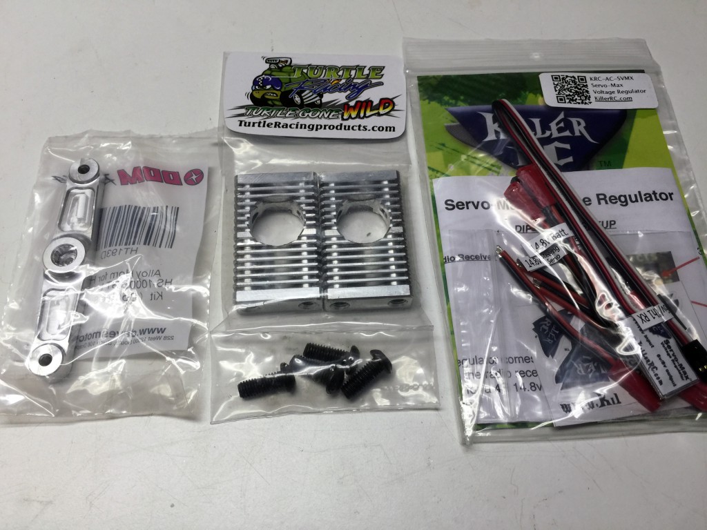 Hitec HS-1000SGT High Voltage Giant Torque Servo Conversion Kit for Losi 5ive-T