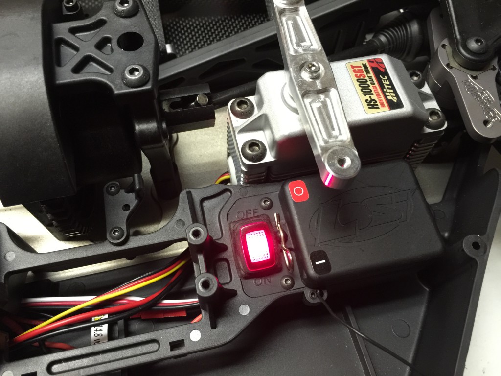 Killer RC Super Power Switch Installed In The Losi 5ive-T